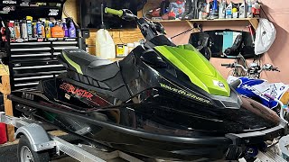 2023 Yamaha Jetblaster Riva Free Flow Exhaust Install and Sound [upl. by Holcman407]