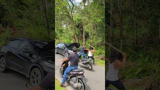 The ending gengster soldier crash india funny funnyvideo [upl. by Eiznikcm]