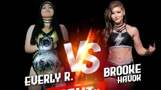 Brooke Havok vs Everly Rivera for Khutulun Championship [upl. by Adoree]