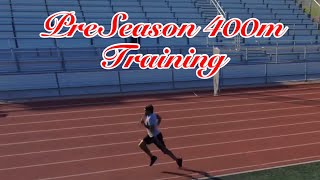 Preseason 400m Training  How to Prepare for the 400m  Track Headz TV [upl. by Eluj]