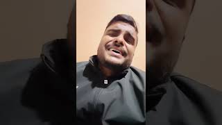 Dagabaz re rahatfatehalikhanindore singing musiccoverviralvideo shortvideo indianmusic [upl. by Brittain]