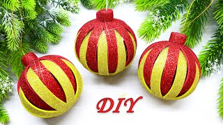 🎄 Christmas Tree Decorations ✨ Original Balls 🎄 Christmas Ornaments DIY [upl. by Ettigdirb]