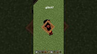 Minecraft bedrock crawl glitch minecraft gaming [upl. by Nonnaer]