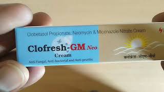 Clofresh gm cream uses in hindi [upl. by Legnaesoj246]