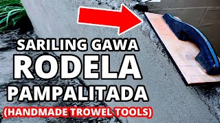 Palitada Tools Ibat ibang Rodela gamit sa pang palitada Sariling Gawa Mula sa Recycle Materials [upl. by Rasecoiluj]