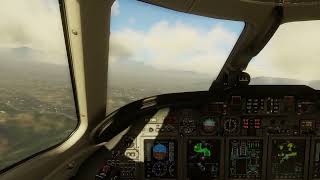 XPlane 12 Kathmandu VNKT RNAV approach RWY 02 [upl. by Forrest]