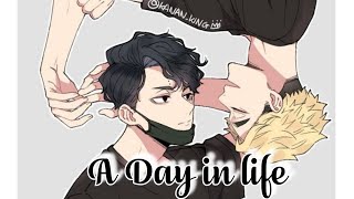 SakuAtsu II A day in life [upl. by Liban]