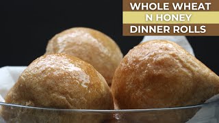 Whole Wheat n Honey Dinner Rolls are light and soft with a touch of honey [upl. by Auguste]