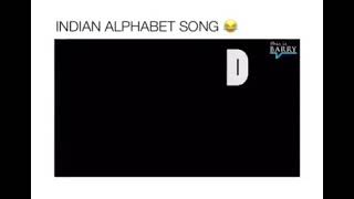 Indian Alphabet song 🤣🤣 [upl. by Marola]