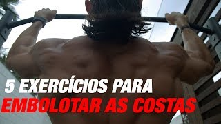 5 EXERCÍCIOS PARA EMBOLOTAR AS COSTAS  XTREME 21 [upl. by Amalburga]