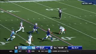 Josh Allen Highlights Vs Titans Week 7 2024 [upl. by Enomyar]