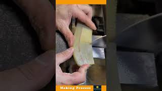 The Process Of Making A Comb Out Of Cows Horn [upl. by Leumel]