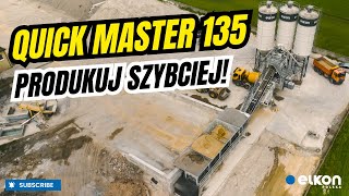 QUICK MASTER 135  PRODUKCJA BETONU W NOWOCZESNEJ BETONIARNI ELKON [upl. by Ahsilav]