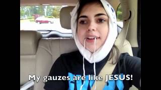 Wisdom Teeth Removal Journey Home [upl. by Siloa]