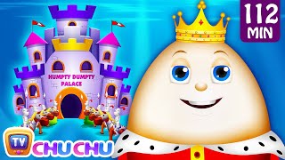 Humpty Dumpty Sat On A Wall and Many More Nursery Rhymes for Children  Kids Songs by ChuChu TV [upl. by Wiese]