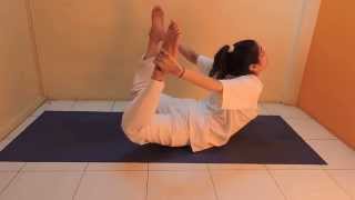 Dhanurasana Yoga steps Benefits [upl. by Urita]