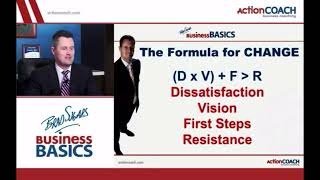 Brad Sugars Richard Beckhard  David Gleicher Formula for Change [upl. by Ikiv]