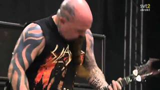 The Big 4  Slayer  War Ensemble Live Sweden July 3 2011 HD [upl. by Novahc]