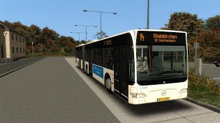 OMSI 2  MercedesBenz Citaro G  ConnexxionHermes  Steinkirchen V2  Linie 13 [upl. by Jo-Anne]