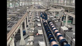 CO2 Mig SAW welding wire drawing and copper plating coating line [upl. by Viole454]