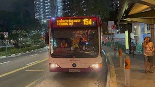 SBS Transit MercedesBenz O530 Citaro Batch 2 SBS6696D on Service 154 [upl. by Chi]