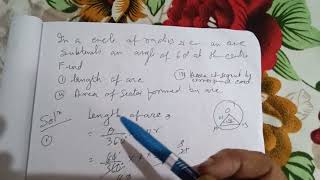 TRIGONOMETRY APPLICATION  AREA RELATED CIRCLE amp ELEMINATION METHOD CLASS X NCERT CBSE Students [upl. by Anelahs]