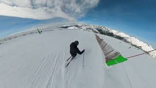 Telemark ski 75 mm  Chili bindings  Pyrenees [upl. by Neehsuan]