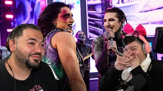 Motionless In White Ft Rhea Ripley  Demon In Your Deams Live At Wrestlemania XL Reaction [upl. by Verras]