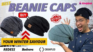 Best Beanie Caps for Men 🔥 Beanie Cap Brands in India 🔥 Winter Beanie Caps  Review amp Buying Guide 🔥 [upl. by Soll358]