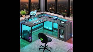 YITAHOME L Shaped Desk with Drawer [upl. by Ayatnahs]