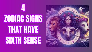 4 Zodiac Signs Have Sixth Sense II برج جنکی چھٹی حس کام کرتی یے II 4Zodaic II [upl. by Cord]