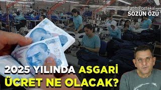 2025 YILI ASGARİ ÜCRET NE OLACAK [upl. by Oisacin77]