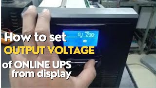 LED amp LCD Controller 1kva2kva3kva high frequency online ups [upl. by Redyr447]