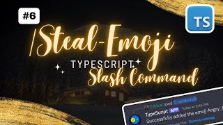 How to Code a Steal Emoji Command in TypeScript for Your Discord Bot [upl. by Noryk]