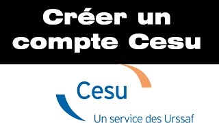 Comment créer un compte Cesu en ligne [upl. by Assilen]