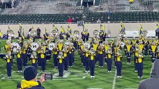 The University of Michigan Marching Band plays their fight song quotThe Victorsquot [upl. by Aurore]