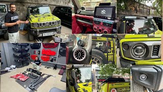 Maruti Jimny Tastefully Modified  Maruti Jimny Accesories  Maruti Jimny Modification  Bharat Car [upl. by Josephine491]