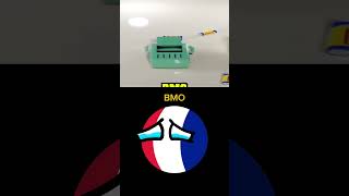 France et BMO 🇫🇷 france BMO bateria doors countryballs geography funny lol capcut yay mn [upl. by Salbu]