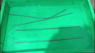 nitinol tube [upl. by Namlak]