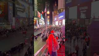 New York City Times Square travel shorts walking [upl. by Adnimra204]