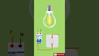 How to wire a light switch  how to wire a single pole switch light connection [upl. by Adnac578]