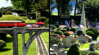 Swissminiatur Lugano Melide  Parco tematico  Svizzera in miniatura [upl. by Barna]