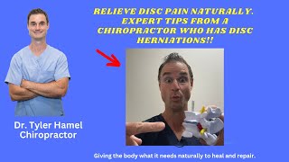 ⚡️Relieve Disc Pain Naturally Expert Chiropractic Tips for a Healthy Spine [upl. by Aikemot]