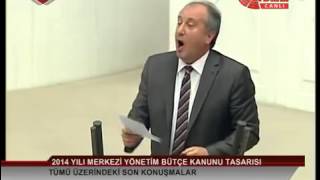 Muharrem İnce Bütçe Konuşması 20 Aralık 2013  Operasyon Konuşması [upl. by Dnomad594]