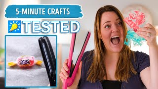 Testing 5 Minute Crafts FAKE BAKING HACKS [upl. by Ackler78]