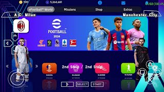 eFOOTBALL PES 2024 PPSSPP CAMERA PS5 ANDROID OFFLINE UPDATE KITS amp TRANSFERS 232024 HD GRAPHICS Etc [upl. by Sessylu]