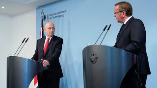 Deutschland und Großbritannien wollen militärische Zusammenarbeit ausbauen [upl. by Ronn]