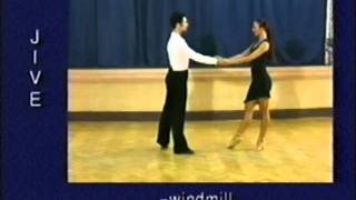 Jive dance steps 20 Windmill [upl. by Anwat]