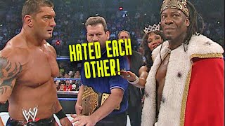 10 Fake WWE Storylines That Led to Real Fights Between Wrestlers [upl. by Besse]