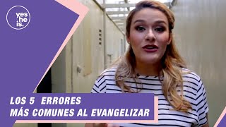 Los 5 Errores más comunes al evangelizar [upl. by Gadmann999]